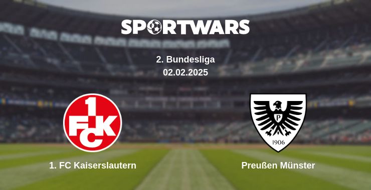 Where to watch the match 1. FC Kaiserslautern - Preußen Münster