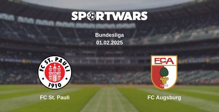 Where to watch the match FC St. Pauli - FC Augsburg