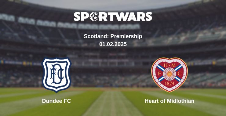 Where to watch the match Dundee FC - Heart of Midlothian