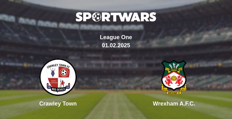 Where to watch the match Crawley Town - Wrexham A.F.C.