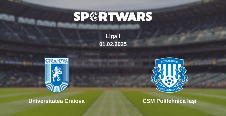 Where to watch the match Universitatea Craiova - CSM Politehnica Iaşi