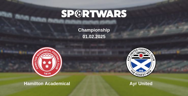 Where to watch the match Hamilton Academical - Ayr United