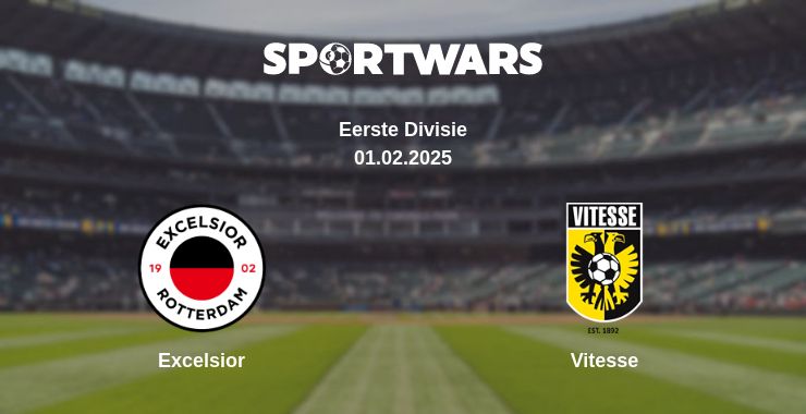 Where to watch the match Excelsior - Vitesse