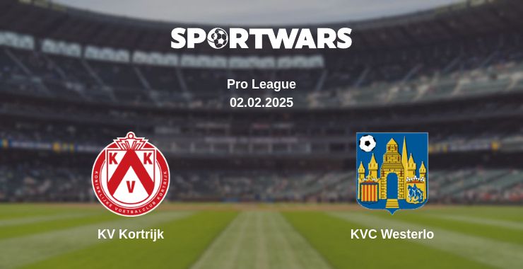 Where to watch the match KV Kortrijk - KVC Westerlo