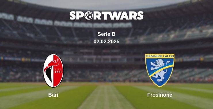 Where to watch the match Bari - Frosinone