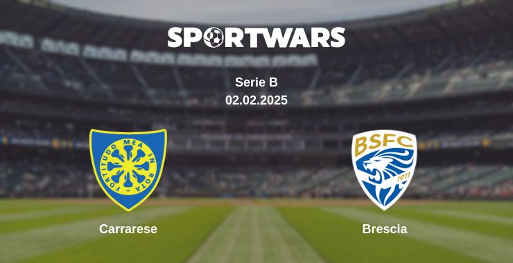 Where to watch the match Carrarese - Brescia