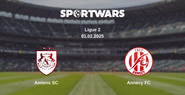 Where to watch the match Amiens SC - Annecy FC