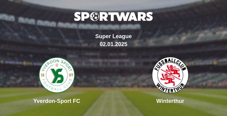 Where to watch the match Yverdon-Sport FC - Winterthur