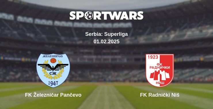 Where to watch the match FK Železničar Pančevo - FK Radnički Niš