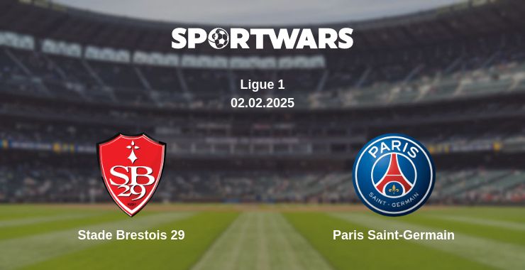 Where to watch the match Stade Brestois 29 - Paris Saint-Germain