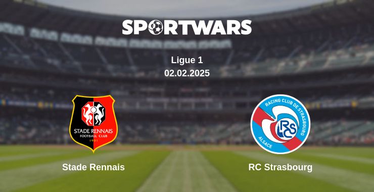 Where to watch the match Stade Rennais - RC Strasbourg