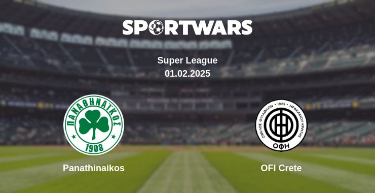 Where to watch the match Panathinaikos - OFI Crete