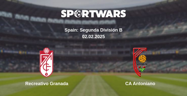 Where to watch the match Recreativo Granada - CA Antoniano