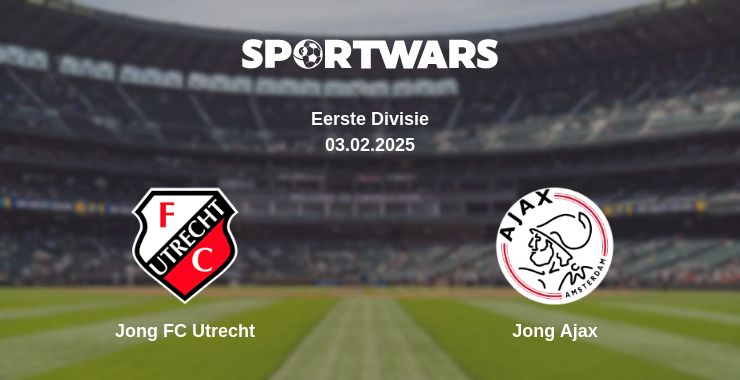 Where to watch the match Jong FC Utrecht - Jong Ajax