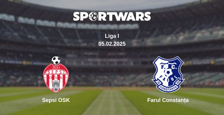 Where to watch the match Sepsi OSK - Farul Constanța