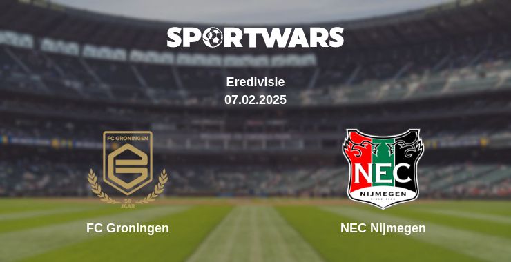 Where to watch the match FC Groningen - NEC Nijmegen