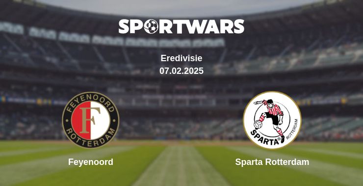 Where to watch the match Feyenoord - Sparta Rotterdam