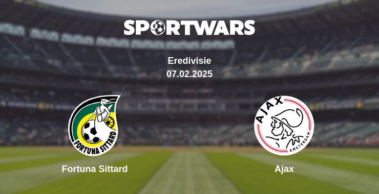 Where to watch the match Fortuna Sittard - Ajax