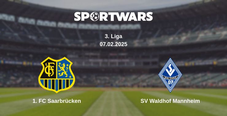 Where to watch the match 1. FC Saarbrücken - SV Waldhof Mannheim