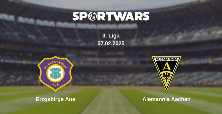 Where to watch the match Erzgebirge Aue - Alemannia Aachen