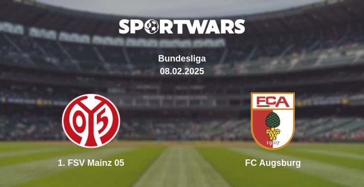 Where to watch the match 1. FSV Mainz 05 - FC Augsburg