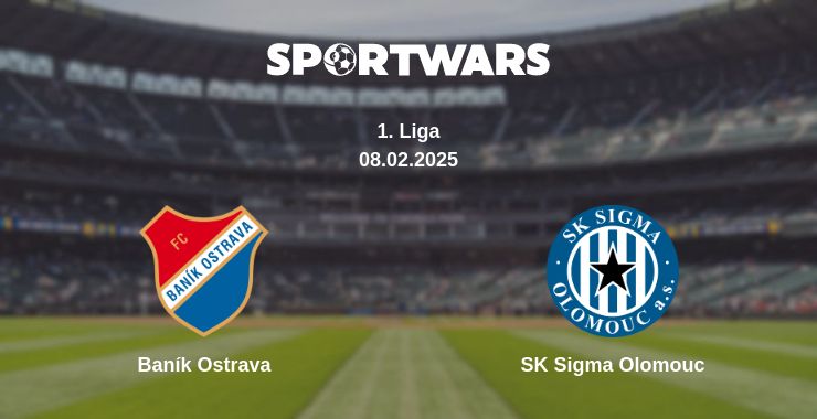 Where to watch the match Baník Ostrava - SK Sigma Olomouc