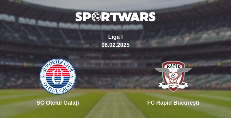 Where to watch the match SC Oțelul Galați - FC Rapid București