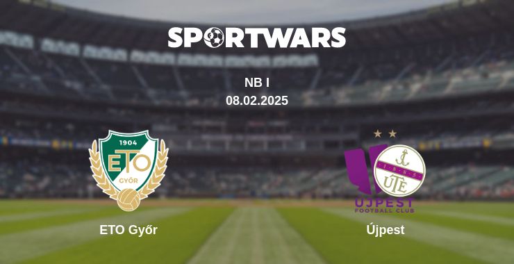 Where to watch the match ETO Győr - Újpest