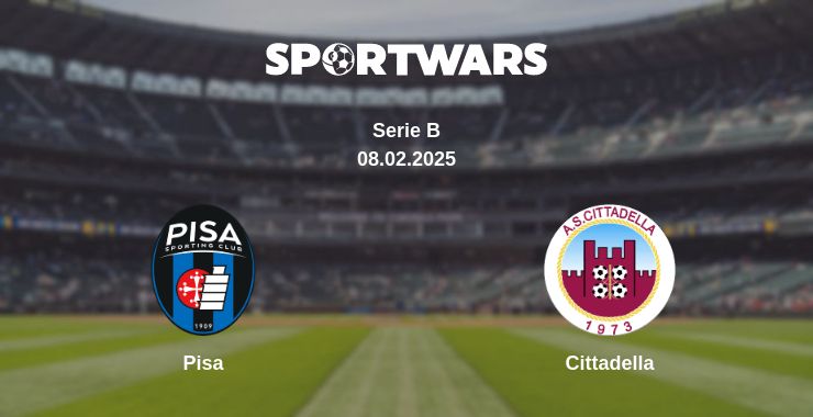 Where to watch the match Pisa - Cittadella