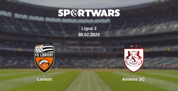 Where to watch the match Lorient - Amiens SC