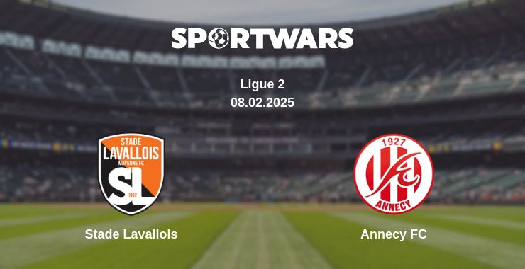 Where to watch the match Stade Lavallois - Annecy FC