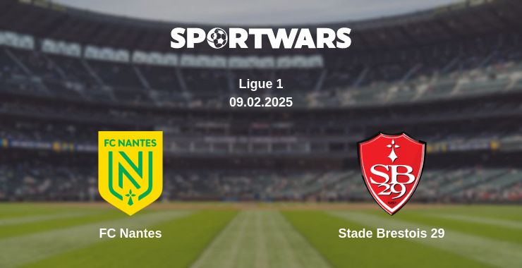 Where to watch the match FC Nantes - Stade Brestois 29