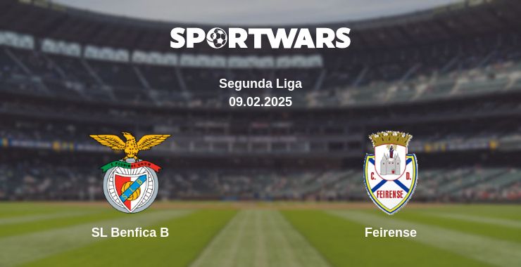 Where to watch the match SL Benfica B - Feirense