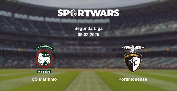 Where to watch the match CS Marítimo - Portimonense