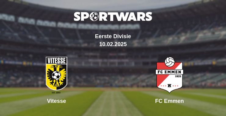 Where to watch the match Vitesse - FC Emmen