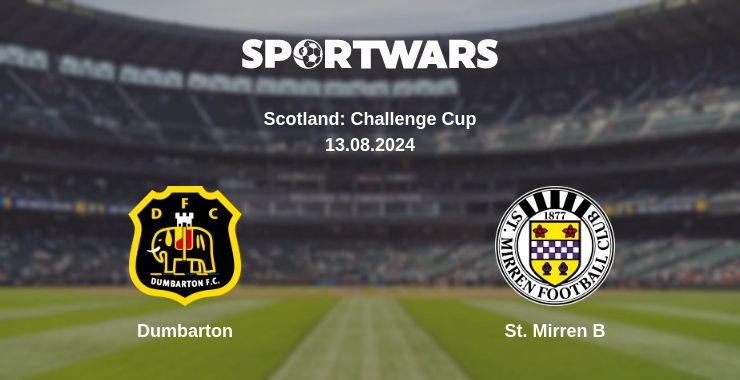 Where to watch the match Dumbarton - St. Mirren B