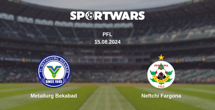 Where to watch the match Metallurg Bekabad - Neftchi Fargona