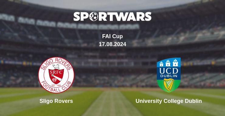 Where to watch the match Sligo Rovers - University College Dublin