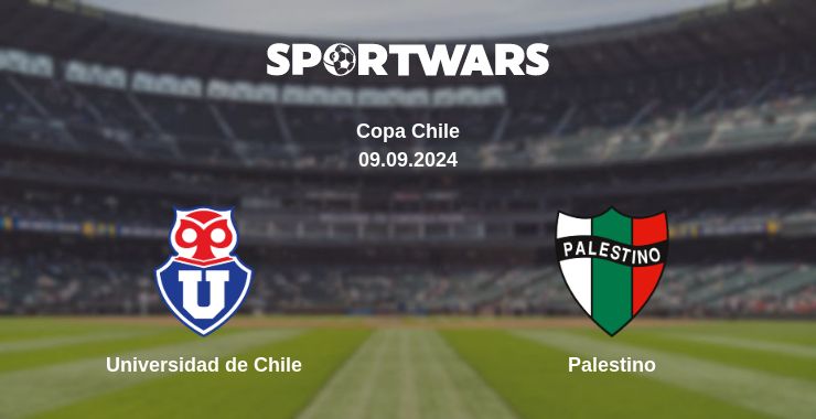 Where to watch the match Universidad de Chile - Palestino