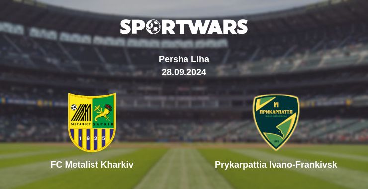 Where to watch the match FC Metalist Kharkiv - Prykarpattia Ivano-Frankivsk