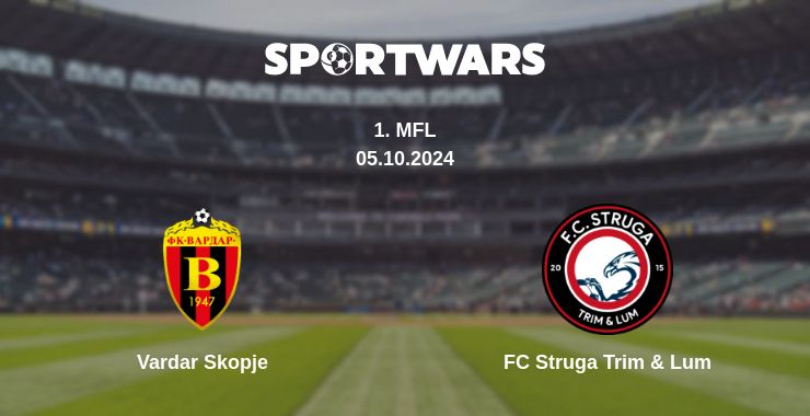 Where to watch the match Vardar Skopje - FC Struga Trim & Lum