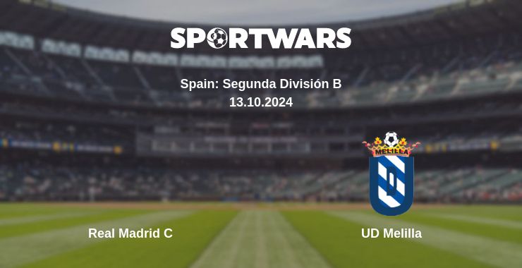 Where to watch the match Real Madrid C - UD Melilla