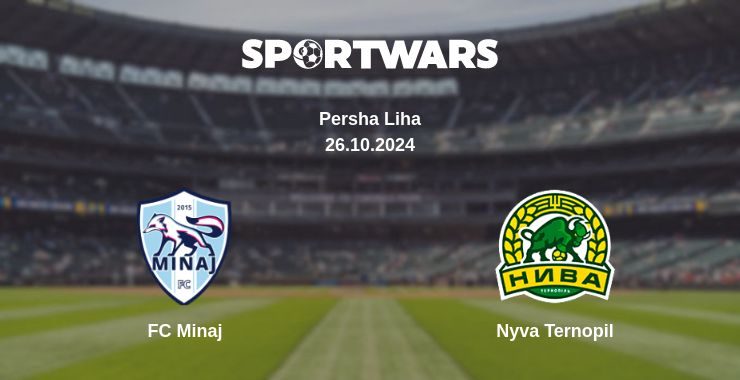 Where to watch the match FC Minaj - Nyva Ternopil