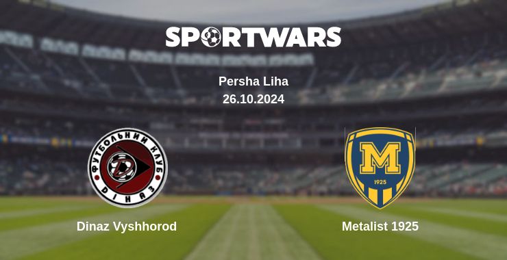 Where to watch the match Dinaz Vyshhorod - Metalist 1925