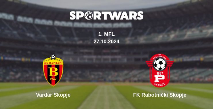 Where to watch the match Vardar Skopje - FK Rabotnički Skopje