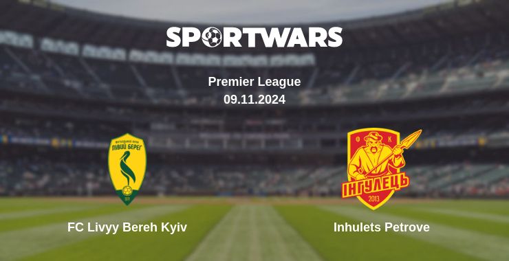 Where to watch the match FC Livyy Bereh Kyiv - Inhulets Petrove