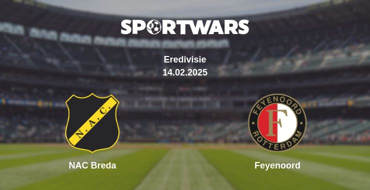 Where to watch the match NAC Breda - Feyenoord