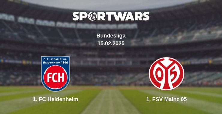 Where to watch the match 1. FC Heidenheim - 1. FSV Mainz 05