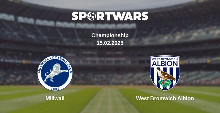 Where to watch the match Millwall - West Bromwich Albion