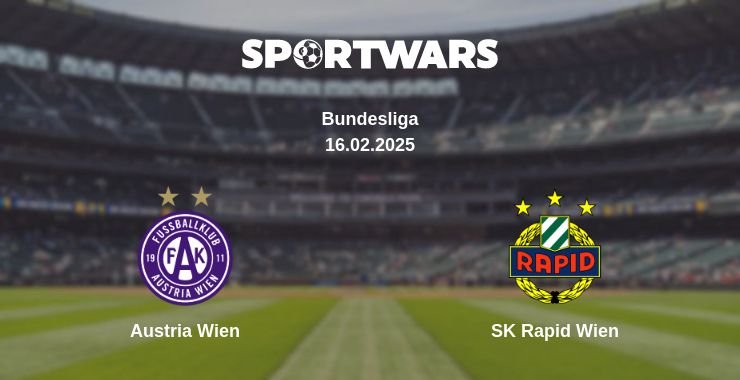 Where to watch the match Austria Wien - SK Rapid Wien